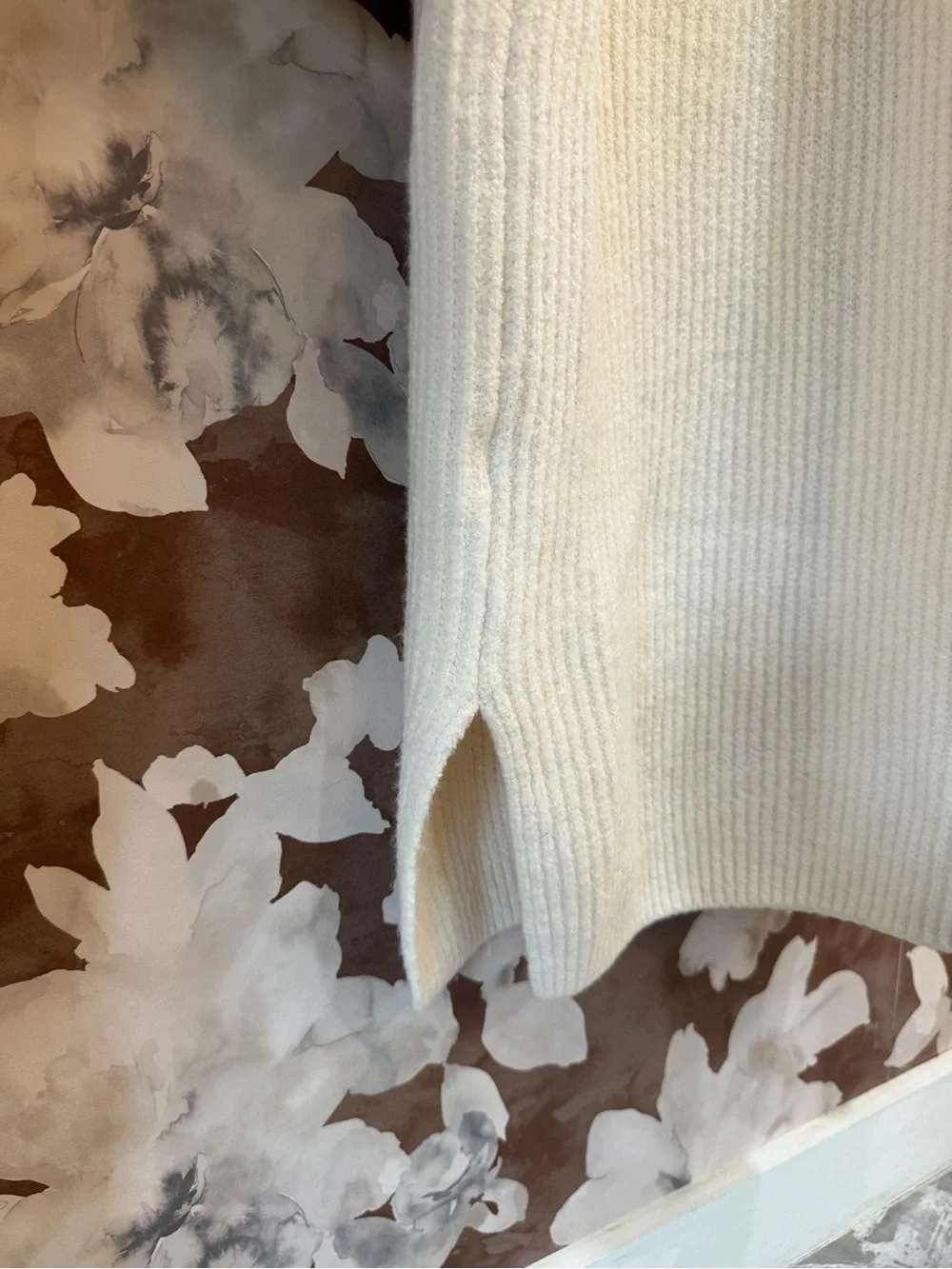 TALULAH Beckett Longline Cardigan in Ivory — New without tags